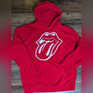 Rolling Stones 2021 Tour Official Hoodie Size Large In Red 💋